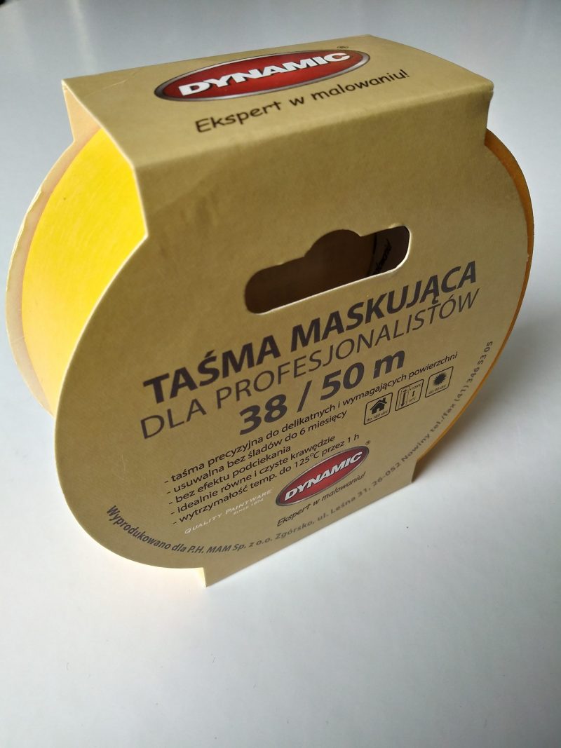 Taśma maskująca Dynamic Proffesional 38mm x 50m