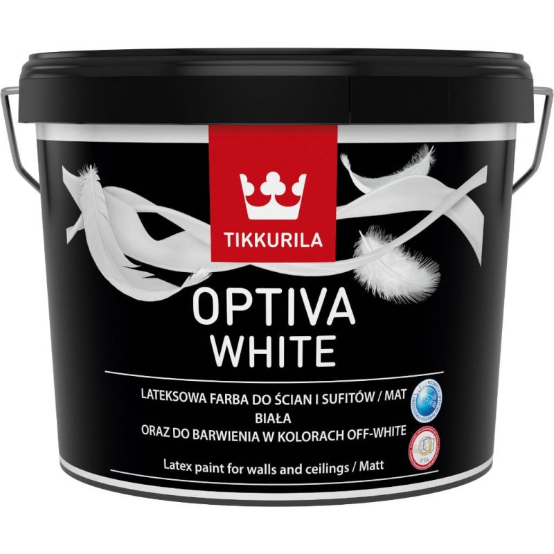 Tikkurila Optiva White 9 ltr